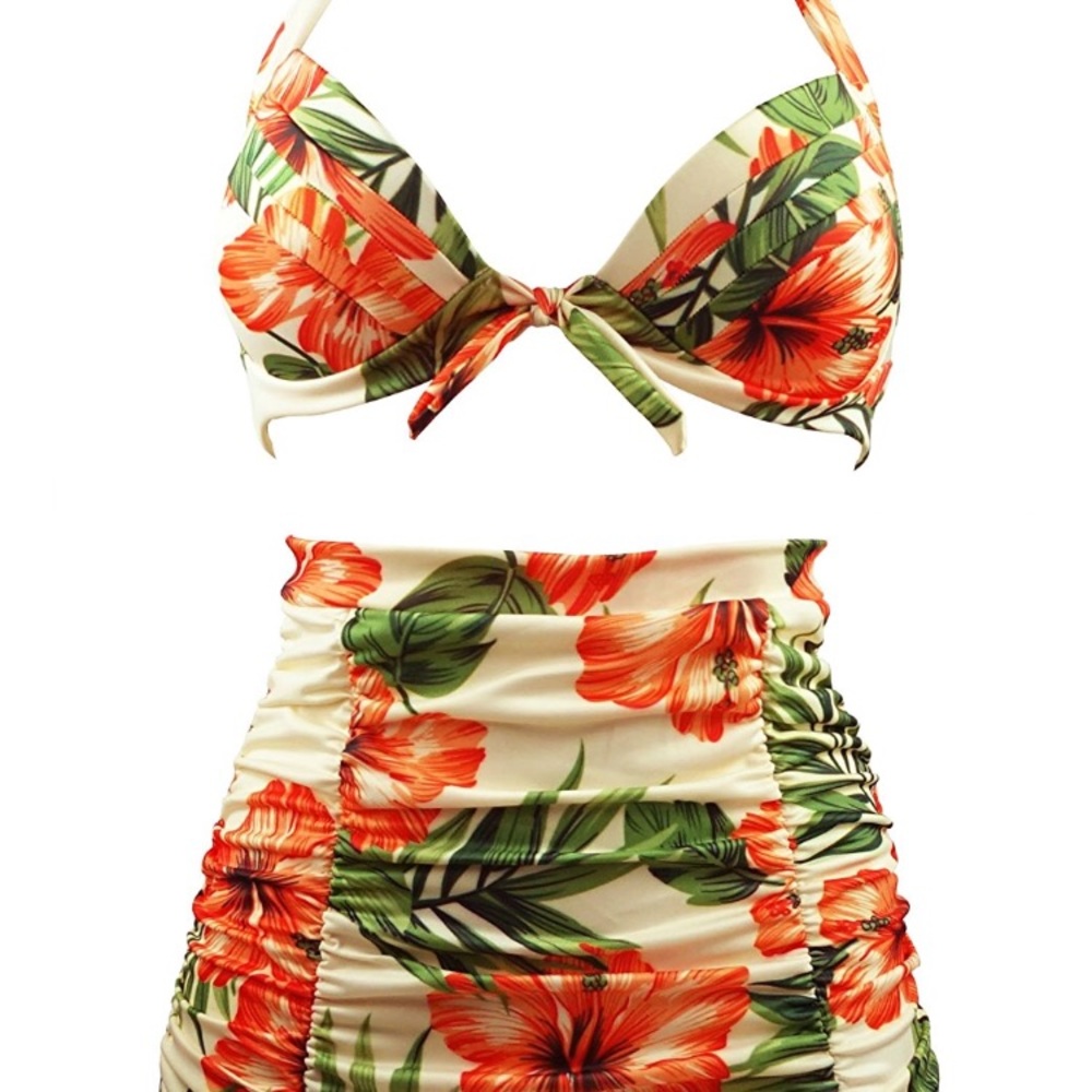 High waisted bikini
